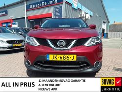 Rood, metallic lak Gebruikt 2016 Nissan Qashqai Acenta SUV | € 12.950 (Eerlijke prijs)