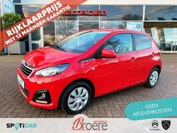 Rood Gebruikt 2020 Peugeot 108 Active Hatchback | € 9.800 (Eerlijke prijs)