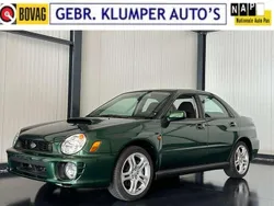 Groen, metallic lak Gebruikt 2002 Subaru Impreza Sedan | € 39.990