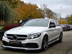 Wit, andere lak Gebruikt 2017 Mercedes C63S AMG AMG Stationwagen | € 59.750