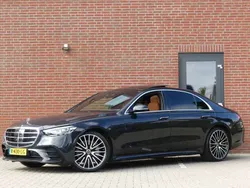 Grijs, metallic lak Gebruikt 2021 Mercedes S400 AMG line Sedan | € 86.950 (Super prijs)