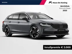Grijs, metallic lak Nieuw 2025 Skoda Superb Business Line Stationwagen | € 55.490 (Iets duurder)
