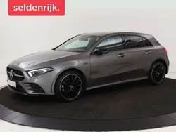 Grijs Gebruikt 2021 Mercedes A250 AMG line Hatchback | € 24.900 (Super prijs)