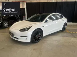 Wit Gebruikt 2022 Tesla Model 3 Performance Sedan | € 31.900 (Eerlijke prijs)