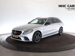Zilver Gebruikt 2021 Mercedes C300e Business Stationwagen | € 20.400 (Super prijs)