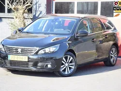 Zwart Gebruikt 2018 Peugeot 308 Premium Stationwagen | € 8.950 (Eerlijke prijs)