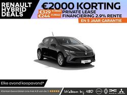 Zwart Nieuw 2025 Renault Clio V Evolution Hatchback | € 25.590 (Super prijs)