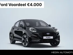 Zwart Nieuw 2025 Ford Puma ST-Line X SUV | € 38.809 (Duur)