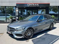 Grijs, metallic lak Gebruikt 2017 Mercedes C43 AMG AMG Stationwagen | € 27.950 (Eerlijke prijs)