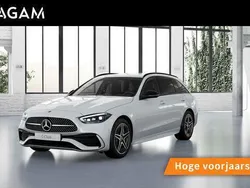 Wit Nieuw 2024 Mercedes 200 AMG line Stationwagen | € 54.400 (Goede deal)