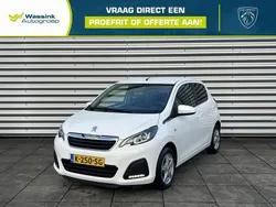 Wit mica Gebruikt 2021 Peugeot 108 Active Hatchback | € 10.435 (Eerlijke prijs)