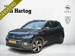 Zwart Gebruikt 2021 VW T-Cross R-line SUV | € 23.950 (Eerlijke prijs)