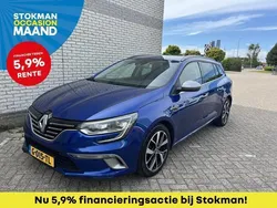 Blauw Gebruikt 2017 Renault Mégane GT Line GT-Line Stationwagen | € 13.900 (Iets duurder)