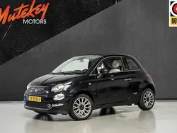 Zwart Gebruikt 2018 Fiat 500C Lounge Cabriolet | € 8.499 (Goede deal)