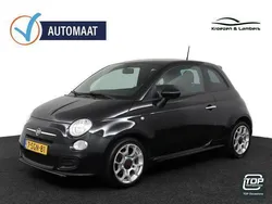 Zwart Gebruikt 2013 Fiat 500S Hatchback | € 6.995 (Eerlijke prijs)