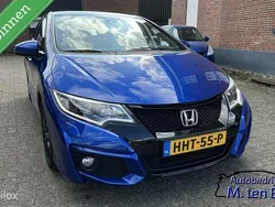 Blauw Gebruikt 2017 Honda Civic Sport Hatchback | € 15.250 (Super prijs)