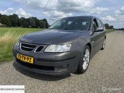 Grijs, metallic lak Gebruikt 2007 Saab 9-3 Stationwagen | € 6.950 (Iets duurder)