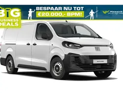 Gelato wit Nieuw 2024 Fiat Scudo Comfort MPV | € 28.699