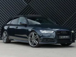 Blauw Gebruikt 2017 Audi A6 S-Line Stationwagen | € 16.900 (Super prijs)