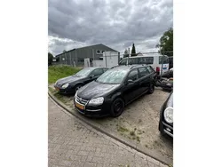 Zwart Gebruikt 2008 VW Golf VI Comfortline Stationwagen | € 2.499