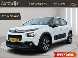 Wit Gebruikt 2017 Citroën C3 Live Hatchback | € 7.995 (Iets duurder)