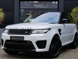 Wit, metallic lak Gebruikt 2016 Land Rover Range Rover Sport SVR SUV | € 49.950