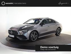 Grijs, metallic lak Nieuw 2025 Mercedes CLA180 AMG line Sedan | € 46.450 (Super prijs)