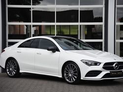 Wit Gebruikt 2020 Mercedes CLA200 AMG line Sedan | € 36.875 (Duur)