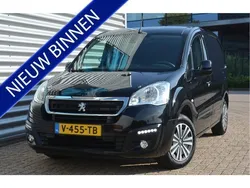 Zwart Gebruikt 2018 Peugeot Partner Premium MPV | € 7.450 (Eerlijke prijs)