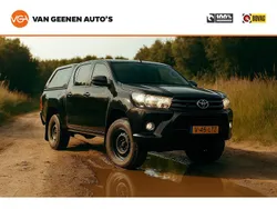 Zwart Gebruikt 2018 Toyota HiLux Comfort Pickup | € 28.750 (Goede deal)