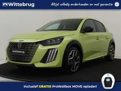 Geel, metallic lak Nieuw 2024 Peugeot e-208 GTi Hatchback | € 26.425 (Goede deal)