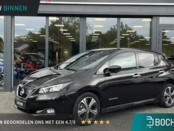 Brilliant black m Gebruikt 2018 Nissan Leaf Tekna Hatchback | € 10.945 (Eerlijke prijs)