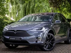 Grijs Gebruikt 2018 Tesla Model X SUV | € 43.950 (Eerlijke prijs)