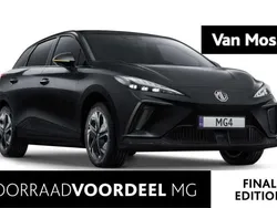 Zwart, metallic lak Nieuw 2025 MG MG4 EV Hatchback | € 24.995 (Super prijs)