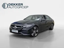 Zwart Gebruikt 2022 Mercedes C180 Luxury Sedan | € 39.945 (Super prijs)