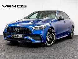 Blauw Gebruikt 2023 Mercedes C300 AMG line Sedan | € 57.995 (Duur)