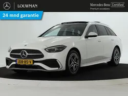 Wit Gebruikt 2024 Mercedes C300 AMG Stationwagen | € 46.750 (Goede deal)