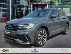 Grijs Gebruikt 2021 VW Tiguan R-line SUV | € 29.950 (Super prijs)