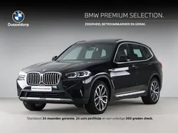 Zwart Gebruikt 2022 BMW X3 Executive SUV | € 49.900 (Eerlijke prijs)