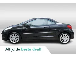 Zwart Gebruikt 2012 Peugeot 207 Roland Garros Cabriolet | € 4.650 (Super prijs)