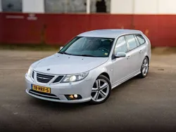 Zilver, metallic lak Gebruikt 2009 Saab 9-3 Stationwagen | € 5.450 (Duur)