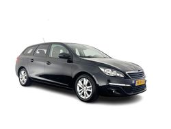 Zwart (metallic) Gebruikt 2015 Peugeot 308 SW Stationwagen | € 5.645