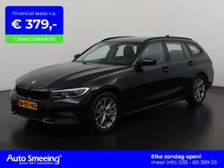 Zwart Gebruikt 2021 BMW 330e Sport Line Stationwagen | € 29.895 (Super prijs)