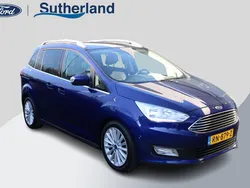 Blauw Gebruikt 2018 Ford Grand C-Max Titanium MPV | € 11.900 (Eerlijke prijs)