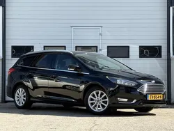 Zwart Gebruikt 2017 Ford Focus Titanium Stationwagen | € 11.750 (Eerlijke prijs)