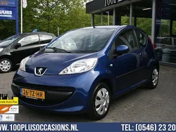 Blauw, metallic lak Gebruikt 2007 Peugeot 107 Hatchback | € 1.950 (Eerlijke prijs)