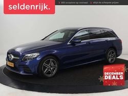 Blauw Gebruikt 2021 Mercedes C300 AMG Stationwagen | € 25.900