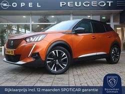 Oranje Gebruikt 2022 Peugeot e-2008 GT SUV | € 19.950 (Eerlijke prijs)