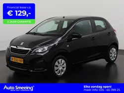 Zwart Gebruikt 2021 Peugeot 108 Active Hatchback | € 10.395 (Eerlijke prijs)