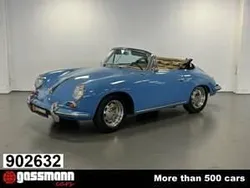 Blauwblau Gebruikt 1963 Porsche 356 Cabriolet | € 139.000